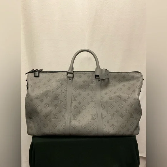 Louis Vuitton Keepall Monogram Gray Duffel Bag - Picture 6 of 16